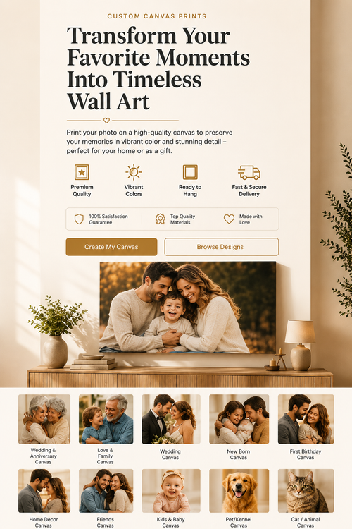 Your Year in Photos: Turn 12 Months into Canvas Art