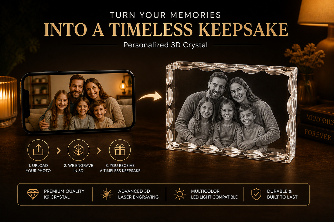 Birthday Gift Ideas for a Godfather: Crystal Keepsakes That Fit