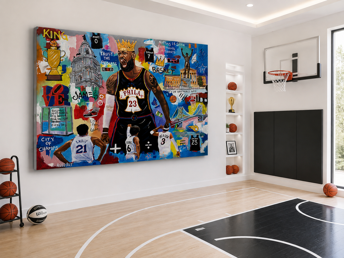 Bold Silhouette Pop Art Canvas Ideas