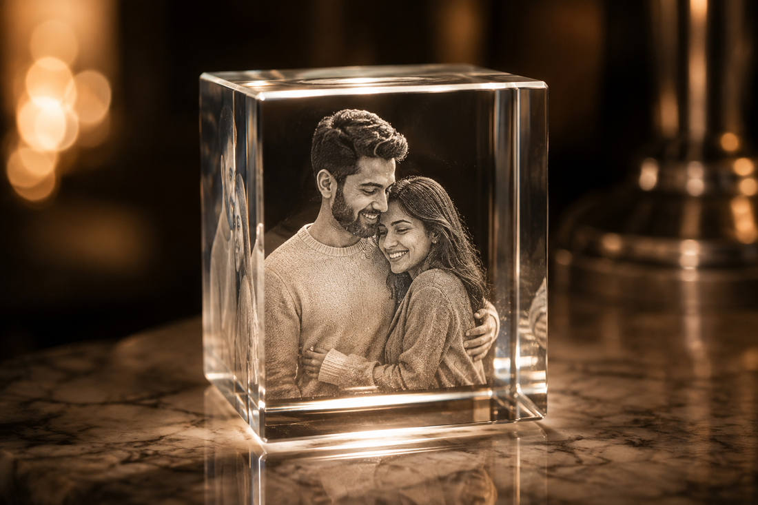 Save the Date Photo Crystal Keepsake Ideas