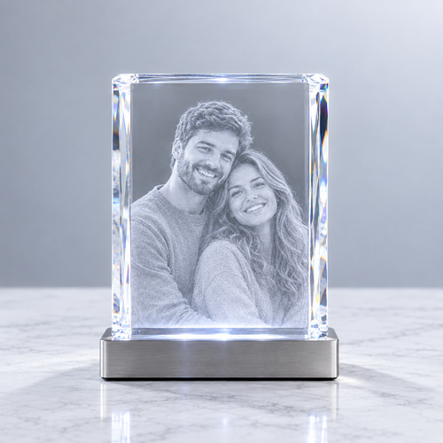 Photo Crystal Birthday Gift for Boyfriend: 5 Romantic Display Ideas