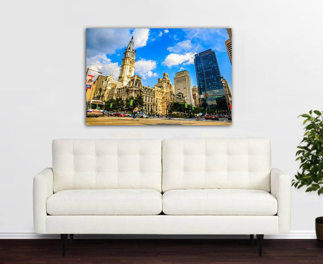 Iconic City Landmark Canvas Art Ideas