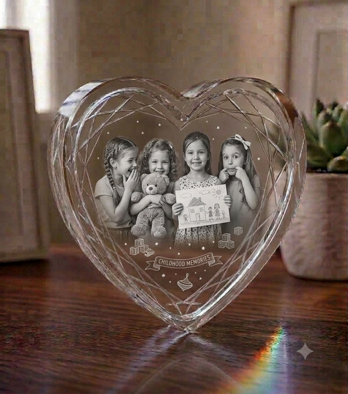 Best Birthday Gift Ideas for Your Brother: Photo Crystal Keepsakes