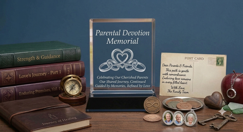 Memorial Crystal Keepsake Ideas for a Parent