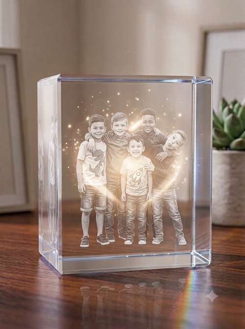 Bro Code Photo Crystal: Funny Gifts for Male Friends