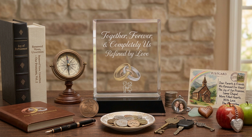 Elopement Crystal Keepsake Ideas