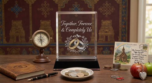 Vow Renewal Crystal Gift Ideas