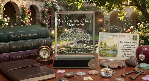 Celebration of Life Crystal Keepsake Ideas