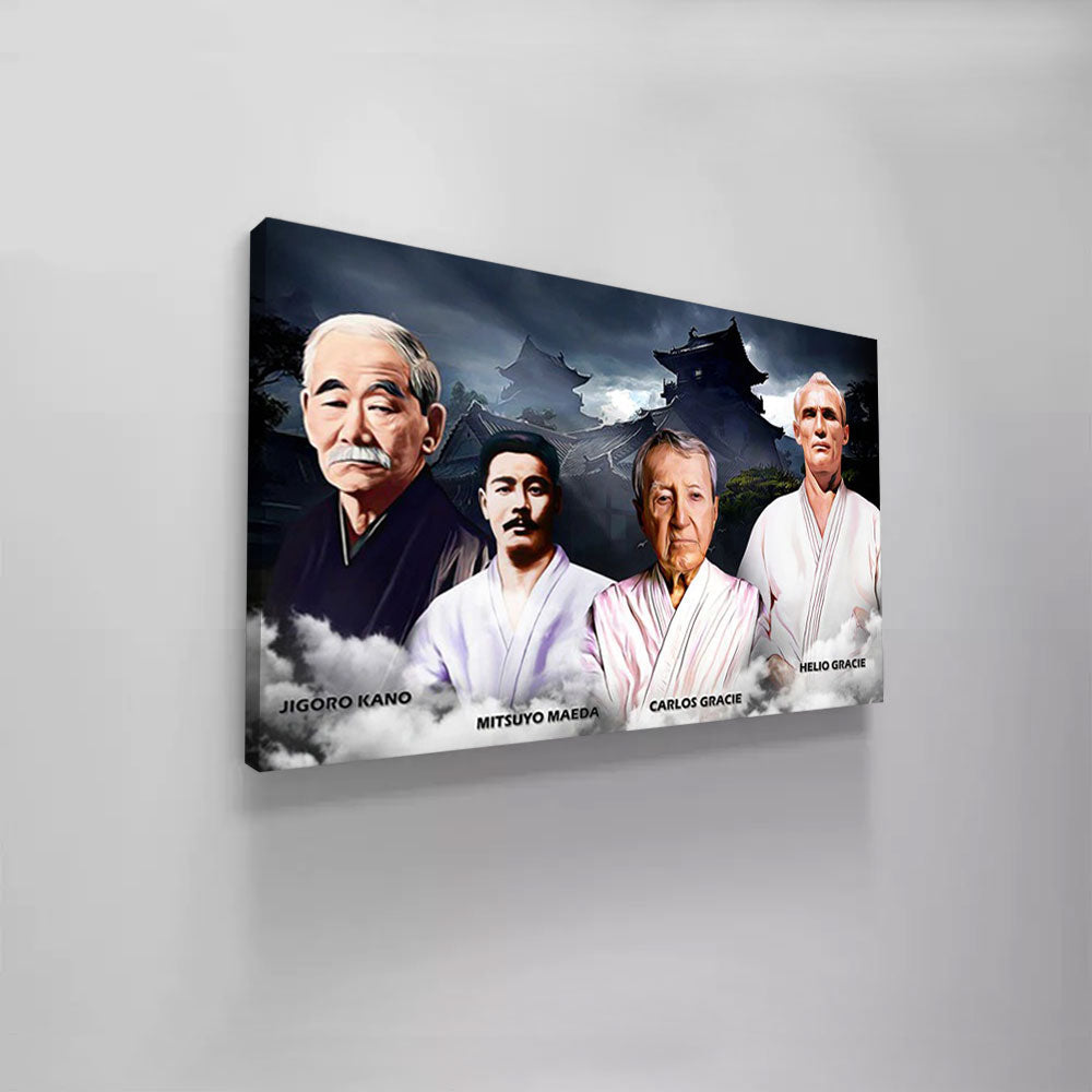 Jiu-Jitsu & BJJ Canvas Wall Art Ideas