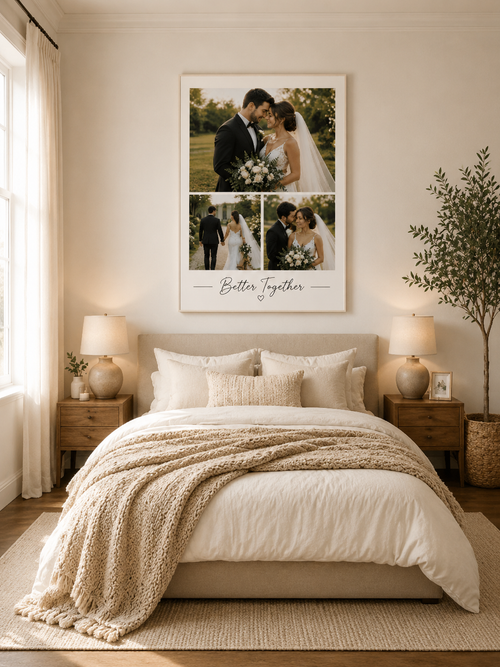 Wedding Canvas Gift Ideas the Couple Will Keep