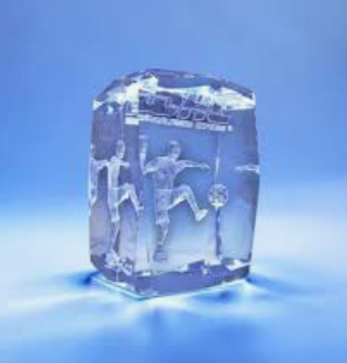 Custom Sports Fan Crystal Gifts, Made to Order