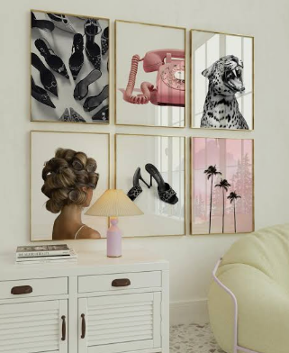 Y2K-Inspired Pop Art Wall Decor