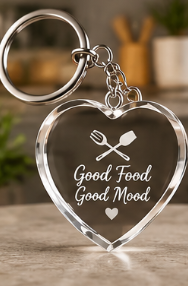 Crystal Photo Display Ideas for the Kitchen Counter