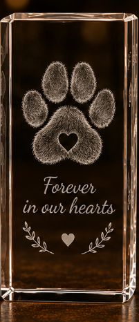In Loving Memory Crystal Keepsake Ideas