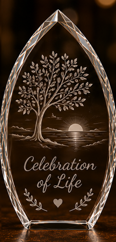 Crystal Gift Ideas for Empty Nesters Downsizing