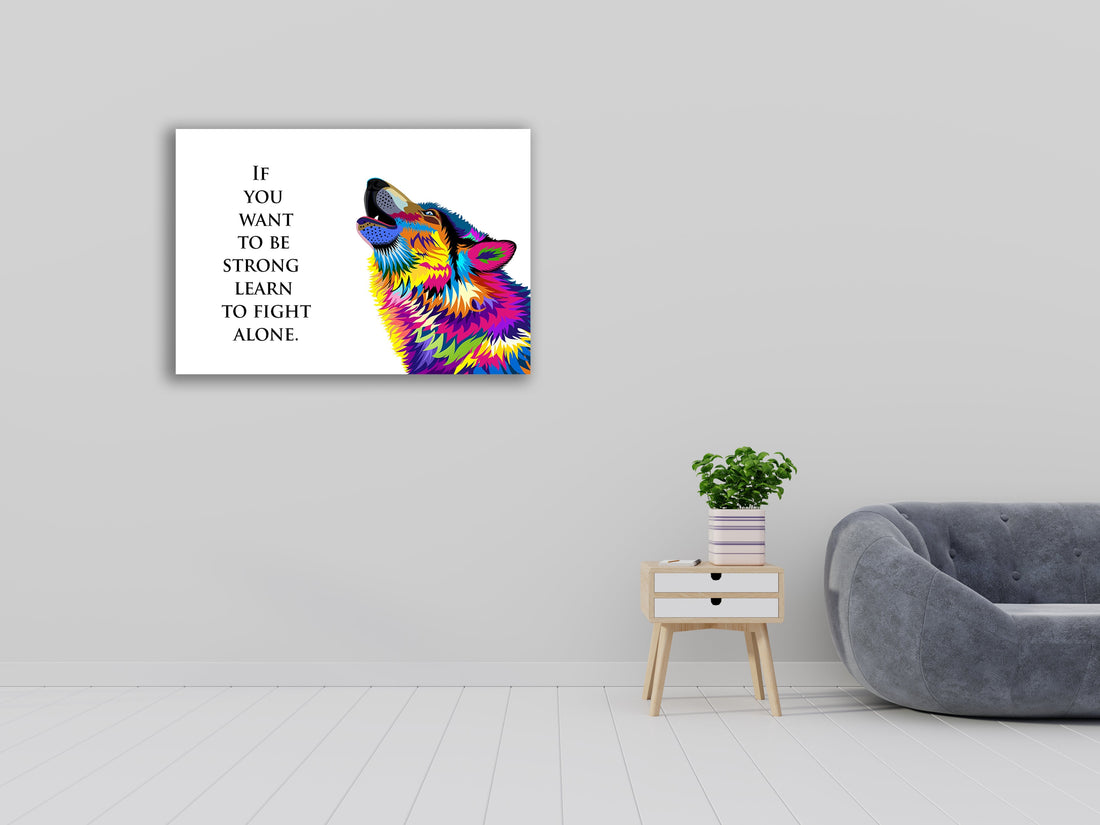 Quote and Typography Canvas Art Ideas