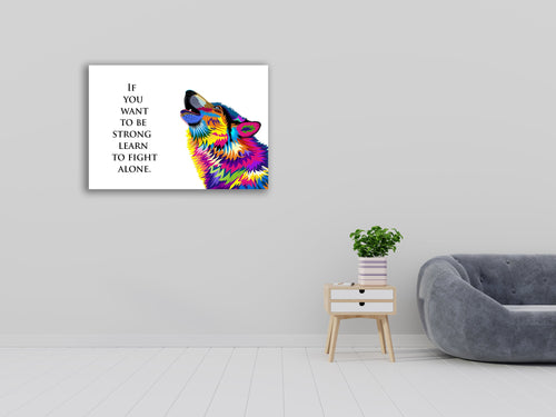 Quote and Typography Canvas Art Ideas