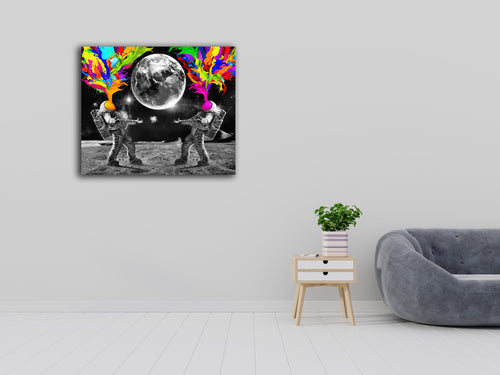 Space Canvas Wall Art: Ideas for Astronomy and Cosmos Decor