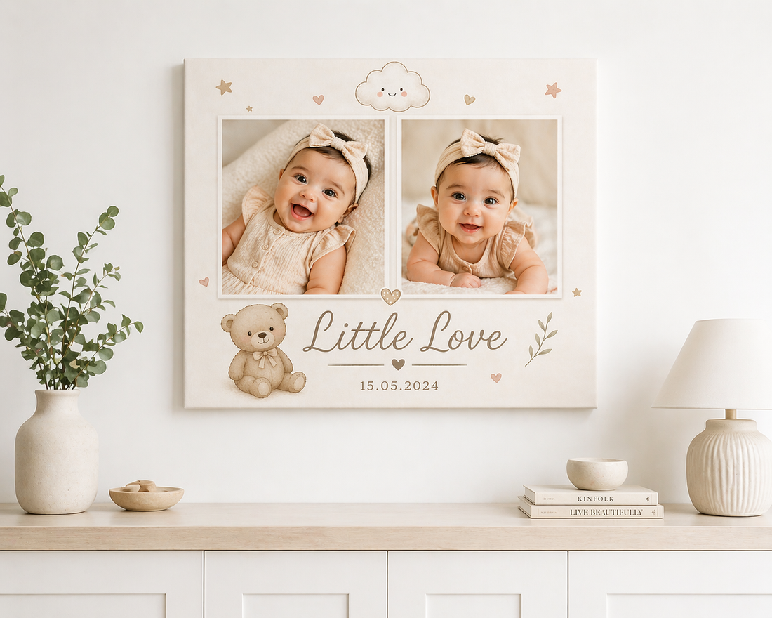 Canvas vs Framed Art for a Nursery