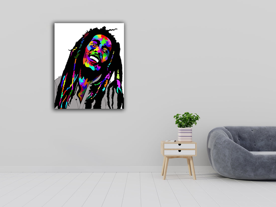 Canvas vs Framed Art for a Media Room