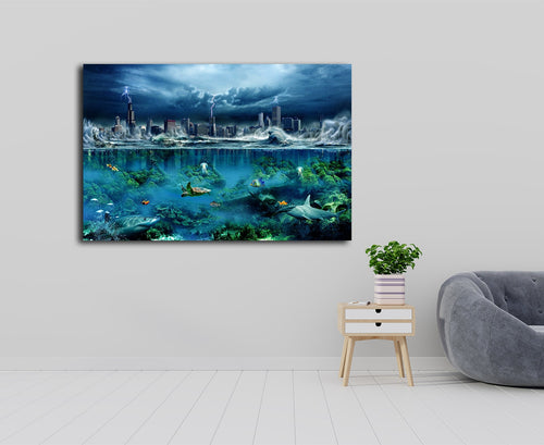 Beach Photo Canvas: Turning a Sunset Shot Into Coastal Wall Art