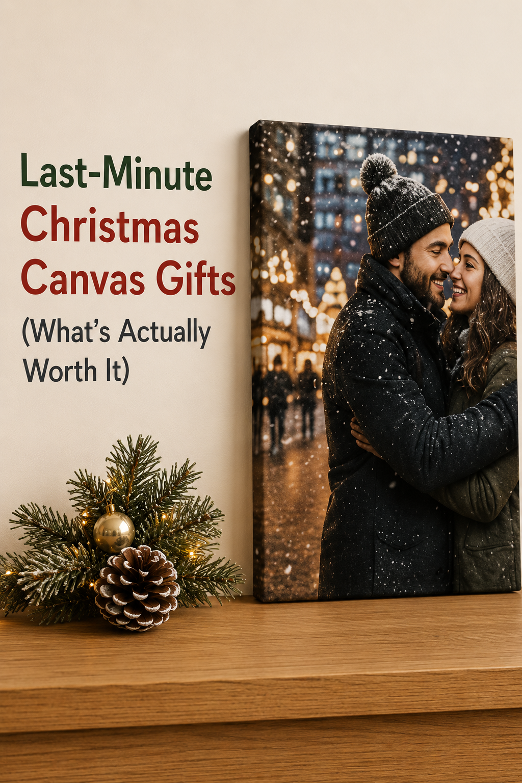Last-Minute Christmas Canvas Gifts (What's Actually Possible)
