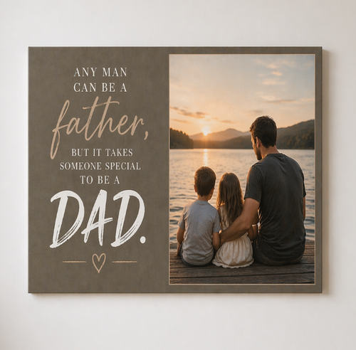 Father's Day Canvas Gifts for Sports & Music Dads