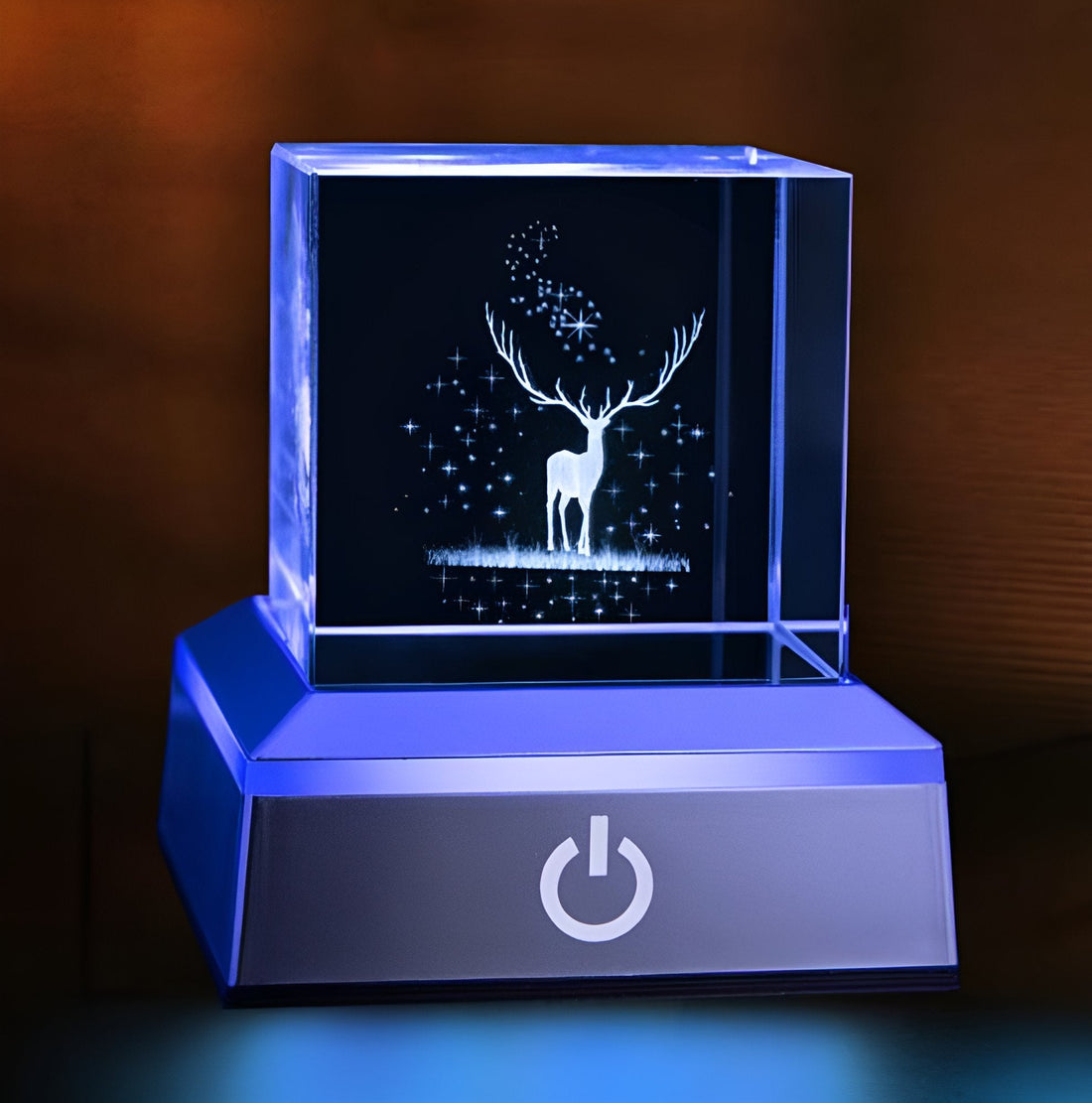 How Color Works in Crystal Photos: Engraving vs LED Bases