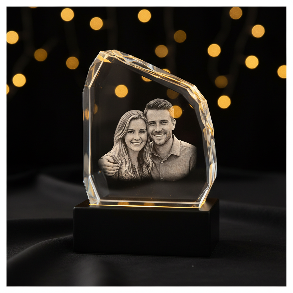 Engagement to Wedding Day: Photo Montage Crystal
