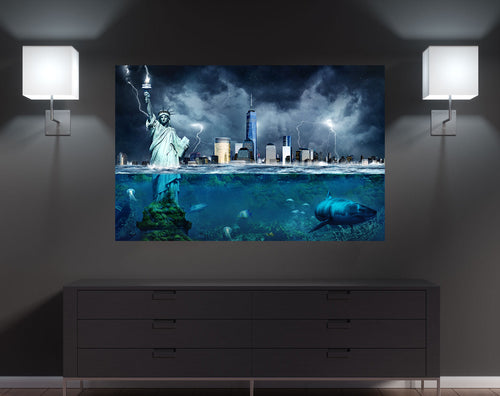 Canvas vs Framed Art for the Bathroom