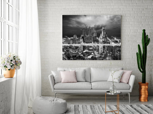 Black and White Wall Art on Canvas
