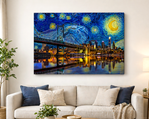 How to Build a Gallery Wall with Canvas Prints