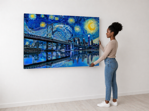 How to Hang a Canvas Print the Right Way