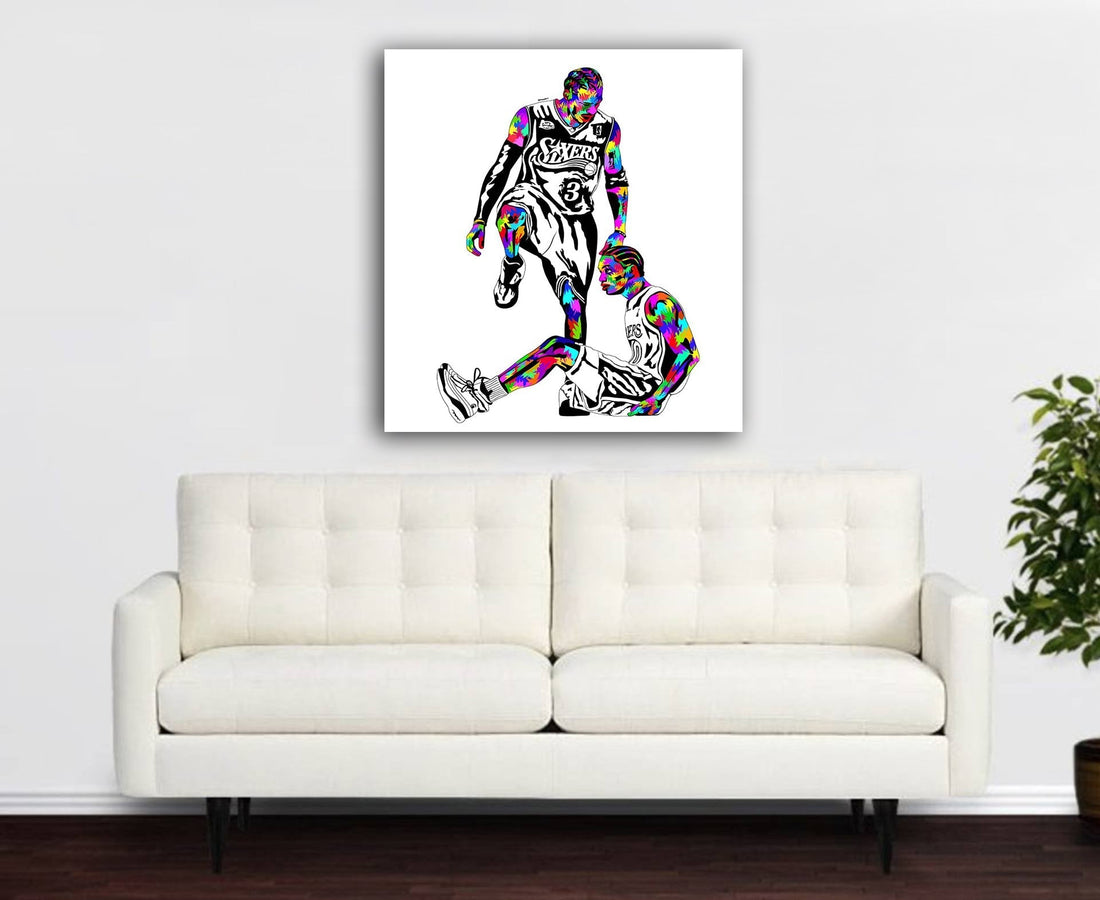 Turn a Sports Action Shot Into a Canvas Print