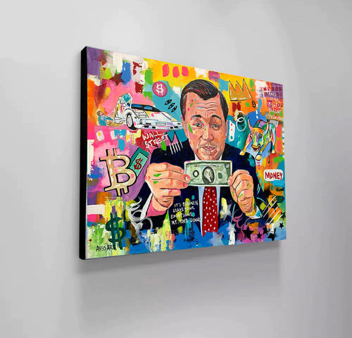 Canvas Art for a Reading Nook or Library Corner