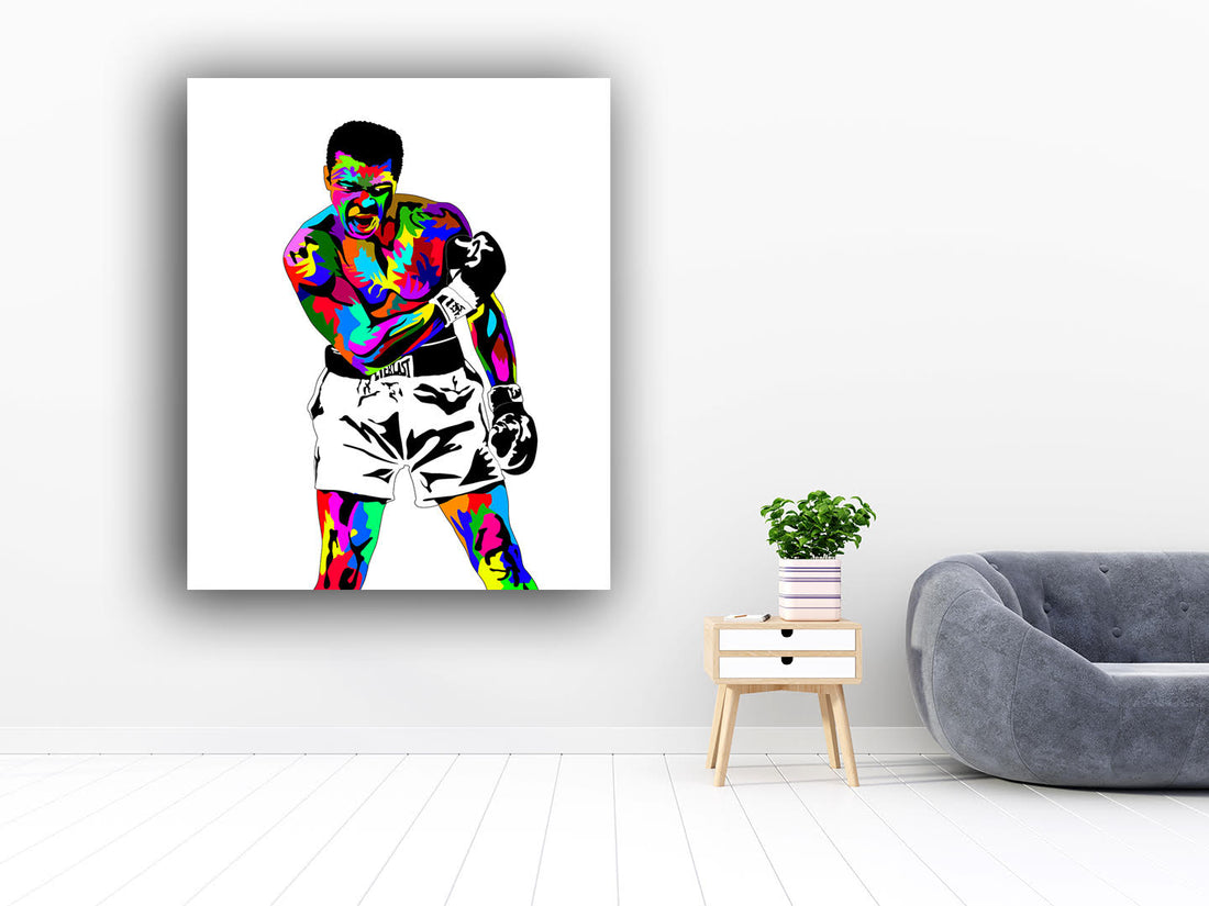 Canvas vs Framed Art for a Home Gym