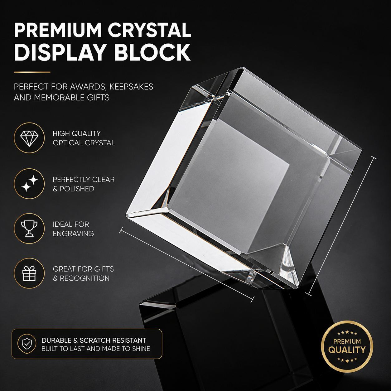 3D Crystal Diamond