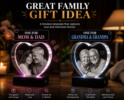 3D Crystal Heart