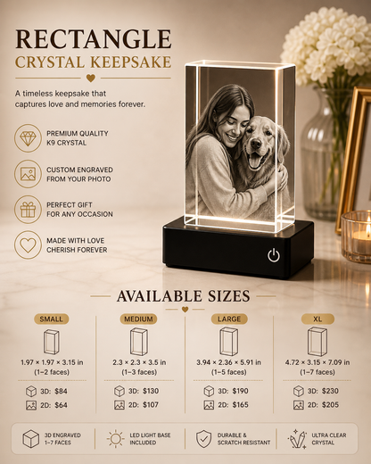 3D Crystal Rectangle