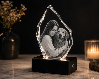 3D Crystal Iceberg