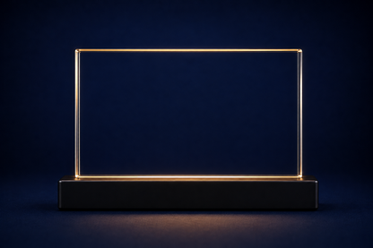 3D Crystal Rectangle (Landscape)