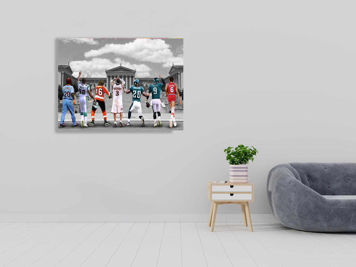 Philadelphia four team Greatest Modern Pop Art Canvas