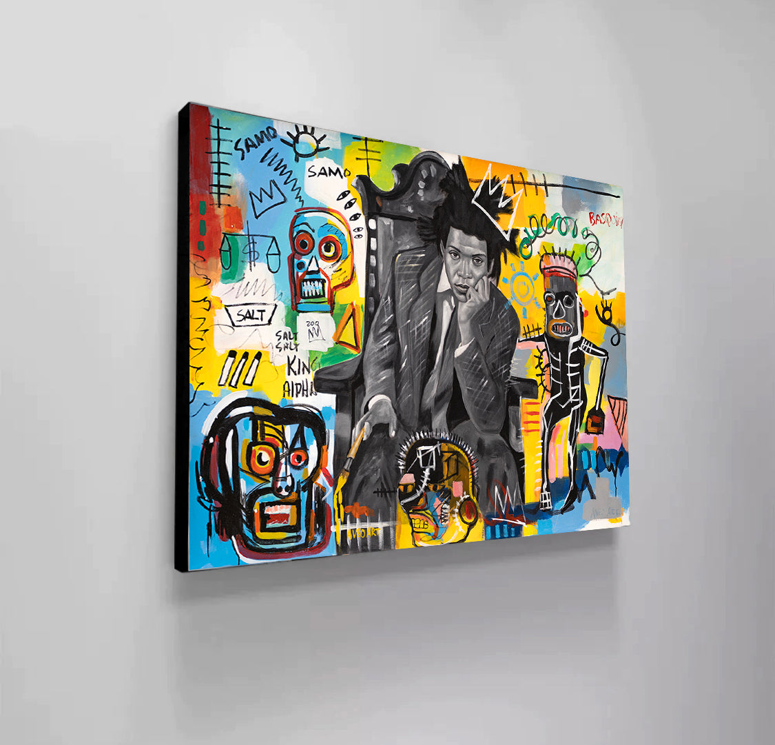 Jean-Michel Basquiat 2025 Modern Pop Art Canvas