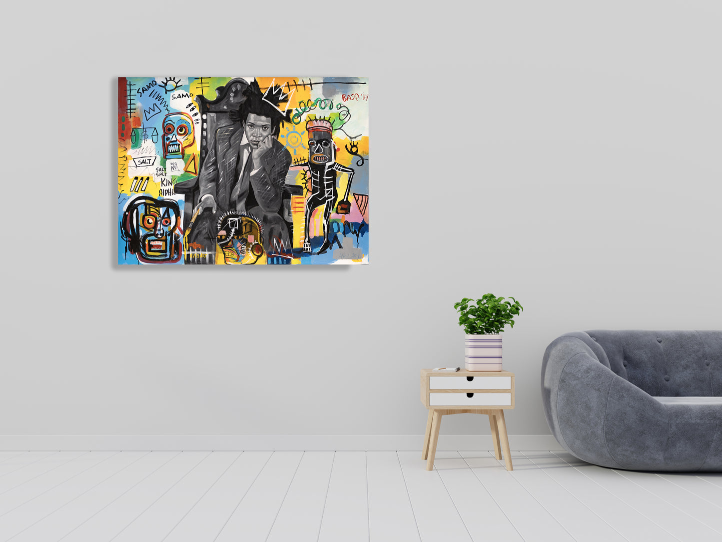 Jean-Michel Basquiat 2025 Modern Pop Art Canvas