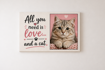 Cat Custom Canvas Print