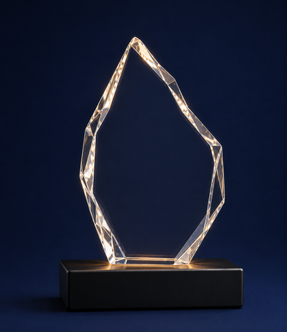 3D Crystal Iceberg