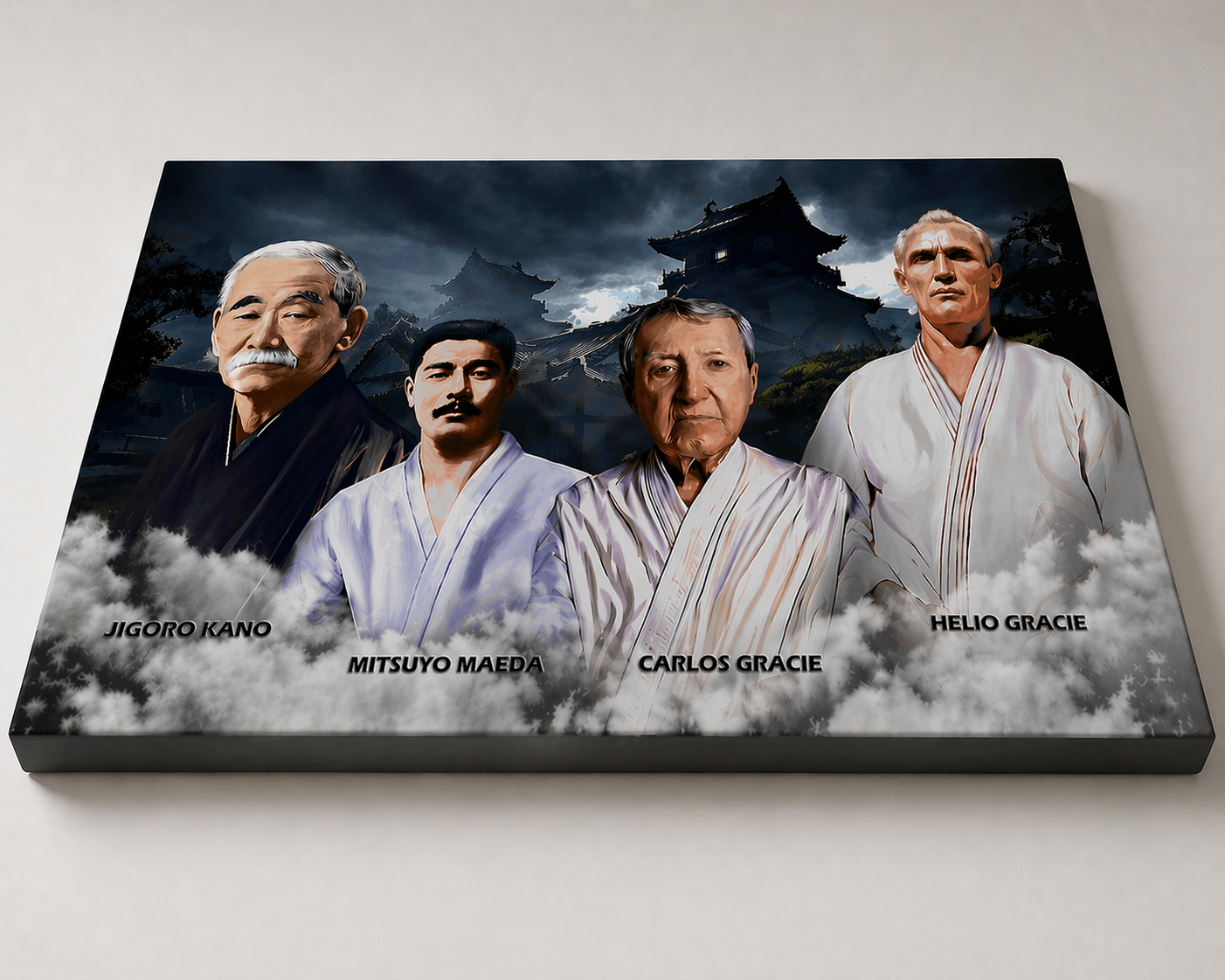 Jiu-Jitsu Canvas Print
