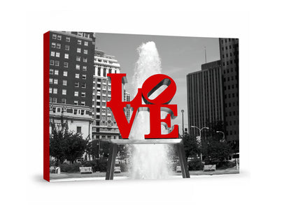 Love Park Canvas Print
