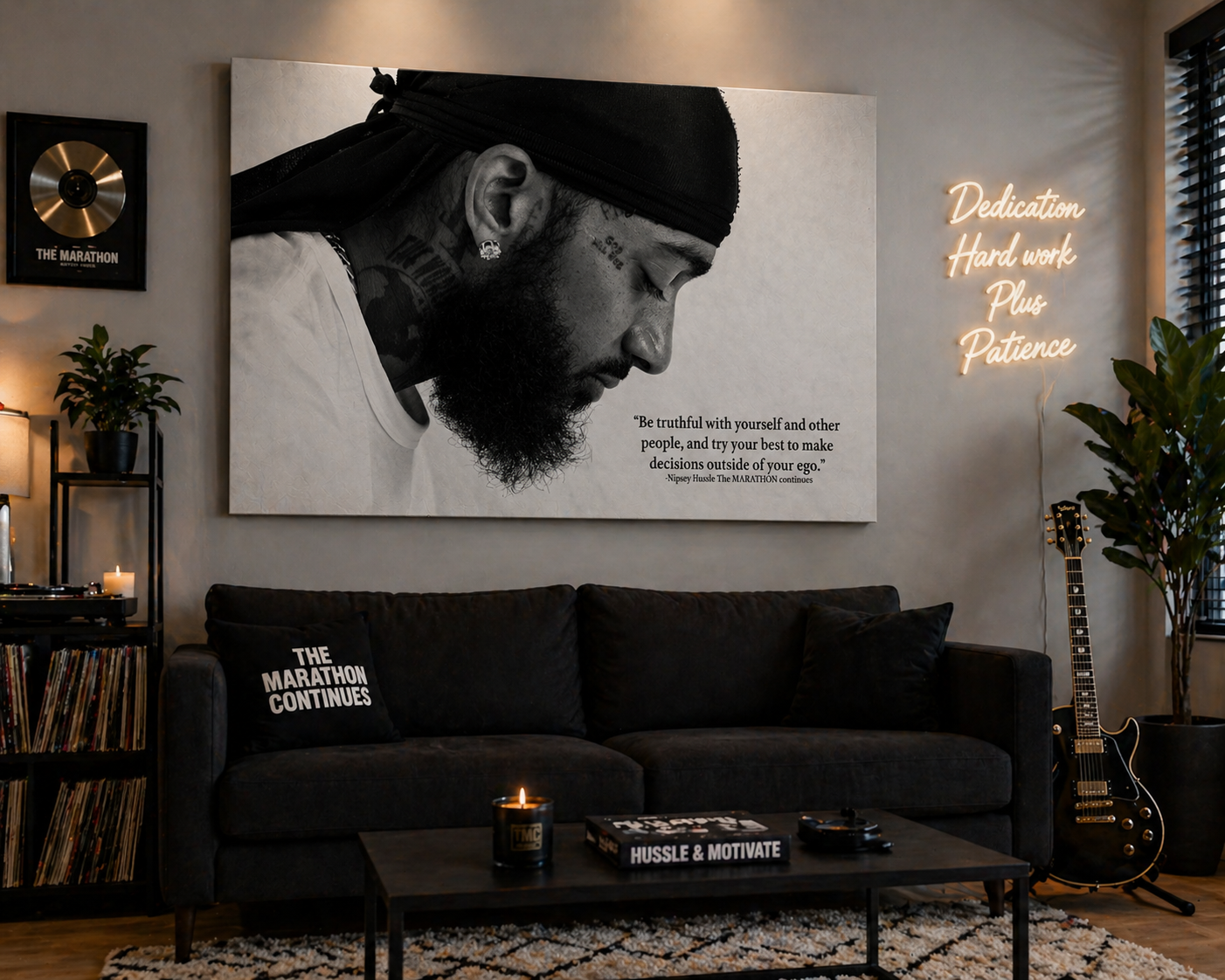 Nipsey Hussle Canvas Print