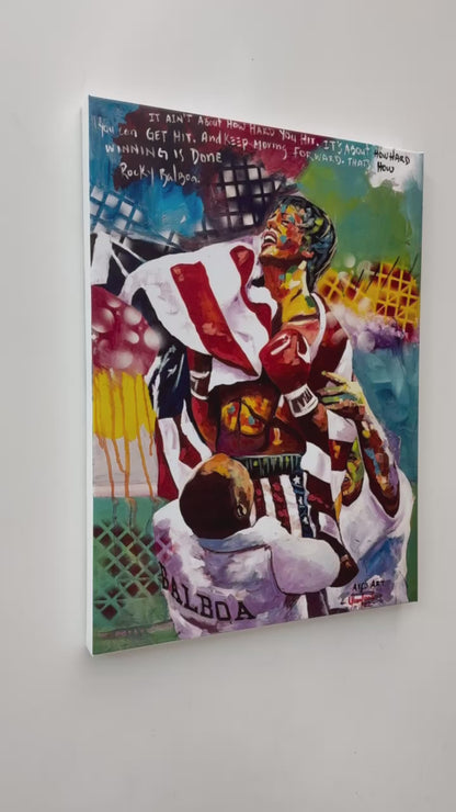 Rocky Balboa Abstract